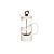 Cafeteira Francesa 400ML Plástico/Vidro - Casambiente - Imagem 1
