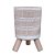 Cachepot Terra Cota Com Pé 9x9x10cm Cores Diversas - Casambi - Imagem 4