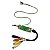 Placa De Captura+ Cabo USB INTERNO Adaptador Conversor RCA - Imagem 1