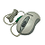 Mouse Compatível Positivo PS2 Optico MS55 Branco - Imagem 1