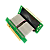 PCI Riser Card 2 x PCI Flexivel 5cm R4R5R6R7 - Imagem 2