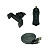 Kit Suporte Veicular/ Carregador Veicular/Cabo Celular Micro - Imagem 2
