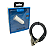 Kit Carregador Veicular Cabo Micro USB Ios Cinza - Imagem 2
