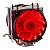 Cooler Gamer Processador Duplo 21Leds Dex DX-9115D Vermelho - Imagem 2