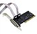 Placa PCI com 2 Serial e 1 Paralela Low Profile DEX - DP-06 - Imagem 1