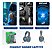 Headset Gamer ELG Multiplataforma Saphyr Hgsr Preto E Azul - Imagem 4