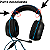 Headset Gamer ELG Multiplataforma Saphyr Hgsr Preto E Azul - Promocional com Leve defeito - Imagem 2