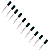 Kit com 10 Capacitor 220µF 10V TAICON (PW)P 105°C 6,3x11mm - Imagem 2