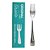 Conjunto 12 garfos de sobremesa Oriente - Aço Inox - Imagem 1