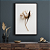 Quadro FineArt Flor Lírio Seco - Imagem 1