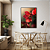 Quadro FineArt Flor da Macieira Vermelha - Imagem 1
