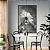 Quadro FineArt Flor Margarida em Preto e Branco - Imagem 1