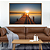 Quadro FineArt Pôr do Sol sobre Trapiche - Imagem 1