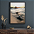 Quadro FineArt Pôr do Sol na Costa da Praia - Imagem 1
