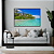 Quadro FineArt Praia da Ilha Paradisíaca - Imagem 1