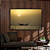 Quadro FineArt Barco de Pesca no Mar - Imagem 1