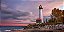Quadro FineArt Farol ao Pôr do Sol - Imagem 2