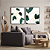 Conjunto com 2 quadros FineArt Botânica Desenhada com Folhas de Árvore - Imagem 1