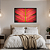 Quadro FineArt Folhagem da Natureza Vermelho - Imagem 1