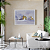 Quadro FineArt Ilustração de Casa no Inverno em Aquarela - Imagem 1