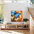 Quadro FineArt Ilustração Borboleta Azul no Fundo Cobre - Imagem 1