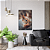 Quadro FineArt Esquilo Vermelho - Imagem 1