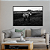 Quadro FineArt Cavalo na Fazenda em Preto e Branco - Imagem 1