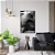 Quadro FineArt Detalhe do Elefante em Preto e Branco - Imagem 1