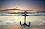 Quadro FineArt Ancora na Praia ao Amanhecer - Imagem 2