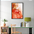 Quadro FineArt Abstrato Onda Avermelhada - Imagem 1