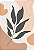 Conjunto com 2 quadros FineArt Abstrato entre Plantas e Formas - Imagem 3
