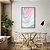 Quadro FineArt Abstrato Linhas Suaves e Coloridas - Imagem 1