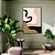 Quadro FineArt Abstrato Tons Suaves em Contraste Profundo - Imagem 1