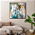 Quadro FineArt Abstrato Cores e Formas Fragmentadas - Imagem 1