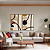 Conjunto com 2 quadros FineArt Abstrato Formas da Terra em Tons Terrosos - Imagem 1
