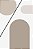 Conjunto com 2 quadros FineArt Abstrato Minimalista com Harmonia Natural - Imagem 2
