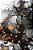Quadro FineArt Abstrato Pintura Ouro e Sombra Cósmica - Imagem 2