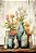 Conjunto com 2 quadros FineArt Figurativo Vestígios de Outrora: Cores que Contam Histórias - Imagem 3