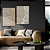 Conjunto com 2 quadros FineArt das Ondas do Mar na Areia - Imagem 1