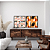 Conjunto com 2 quadros FineArt Abstrato Tribo Urbana - Imagem 1