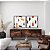 Conjunto com 2 quadros FineArt Abstrato Ritmos Urbanos - Imagem 1