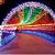 PISCA 100 LED 8 FUNÇÕES COLORIDO COM FIO TRANSPARENTE 127V 2,3W - Imagem 3