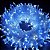 PISCA 100 LED 8 FUNÇÕES AZUL COM FIO TRANSPARENTE 127V  2,3W - Imagem 1