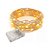 CORDÃO COBRE 100 LEDS BRANCO QUENTE - USB OU PILHA - Imagem 1