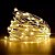 CORDÃO COBRE 100 LEDS BRANCO QUENTE - USB OU PILHA - Imagem 2