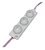 Módulo Super LED /3 LEDs por pastilha /Branco Frio / 100un - Imagem 1