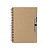 Caderno com caneta - Imagem 1