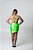 Vestido verde neon acetinado - Imagem 2