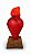 Artesanato Figura Coração - 10cm - Sérgio D.Inês - Código 241 - Imagem 1