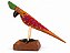 Artesanato Pássaros de Madeira - 14cm - Sérgio D.Inês - Cód. 5.803 - Imagem 1